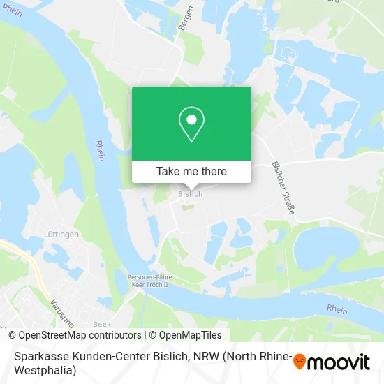 Sparkasse Kunden-Center Bislich map