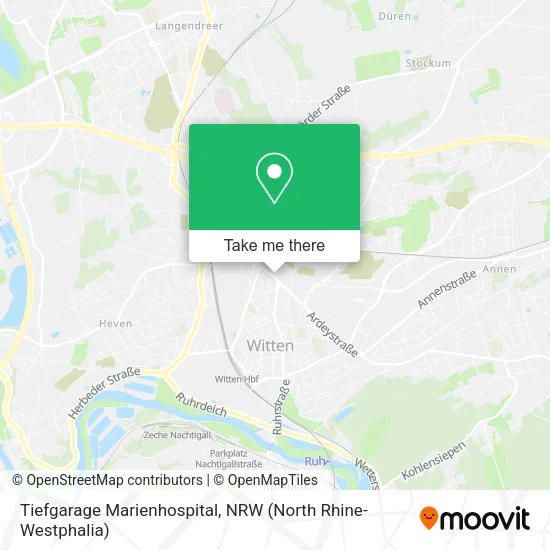 Карта Tiefgarage Marienhospital