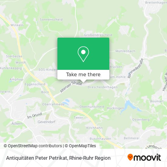 Antiquitäten Peter Petrikat map