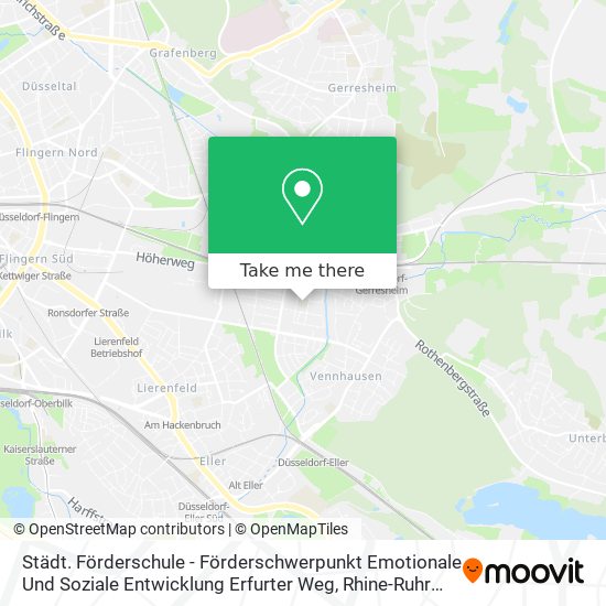 Städt. Förderschule - Förderschwerpunkt Emotionale Und Soziale Entwicklung Erfurter Weg map