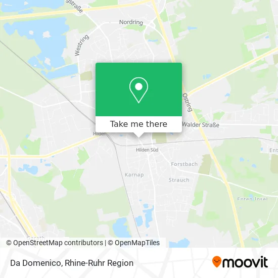 Карта Da Domenico