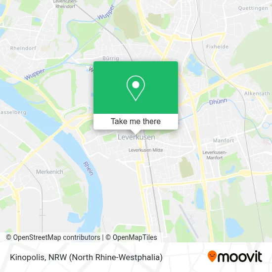 Kinopolis map