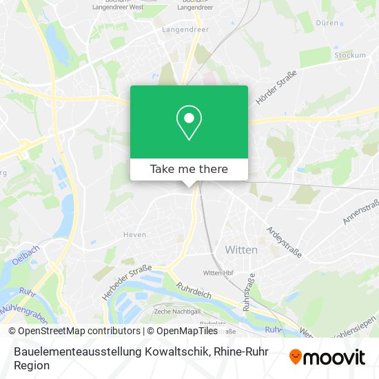 Bauelementeausstellung Kowaltschik map