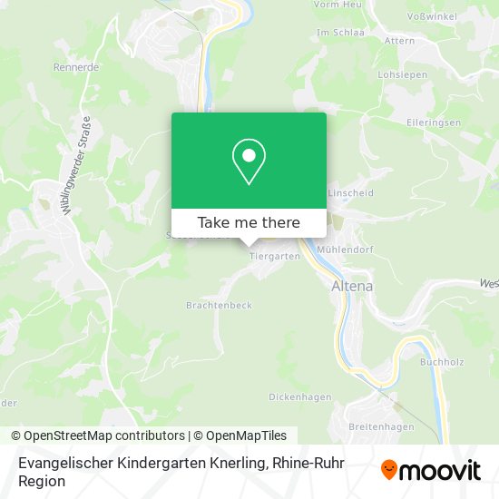 Evangelischer Kindergarten Knerling map