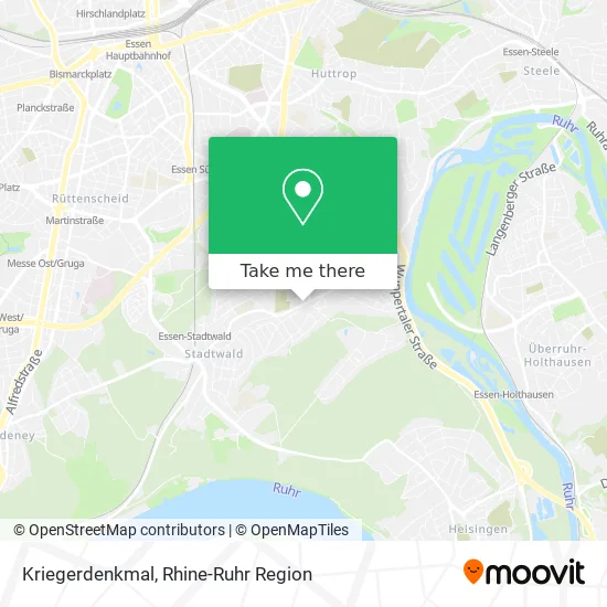 Карта Kriegerdenkmal