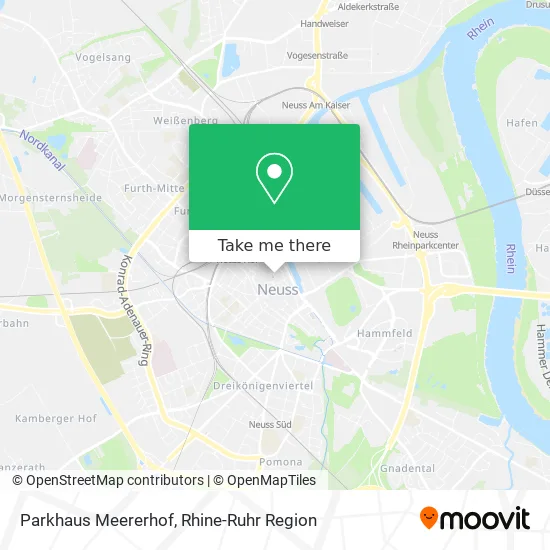 Parkhaus Meererhof map