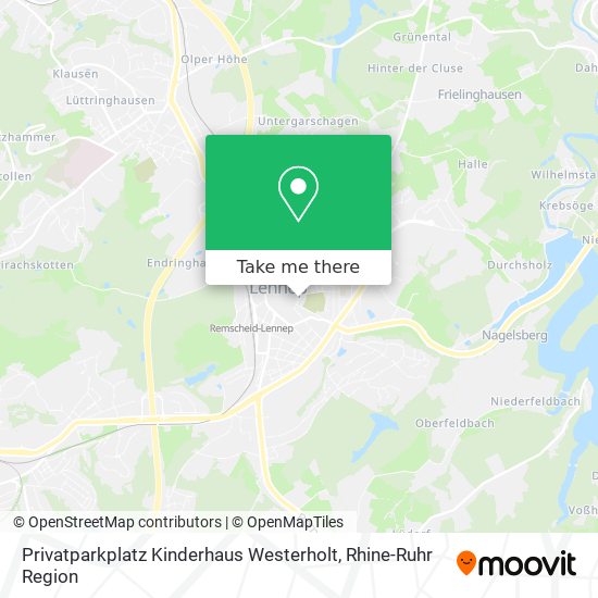 Privatparkplatz Kinderhaus Westerholt map