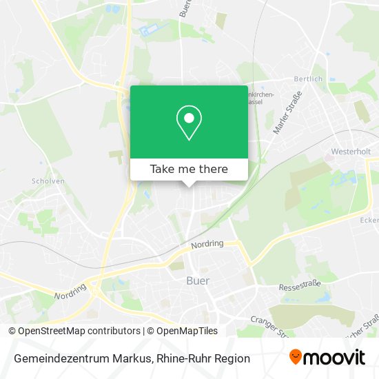 Gemeindezentrum Markus map