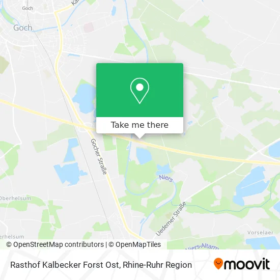 Карта Rasthof Kalbecker Forst Ost