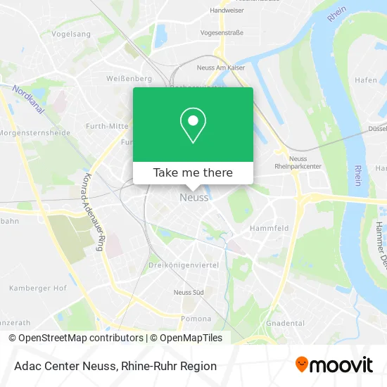 Карта Adac Center Neuss