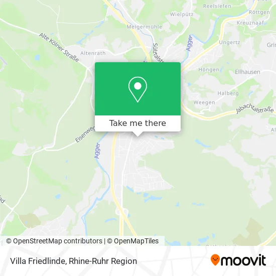 Villa Friedlinde map