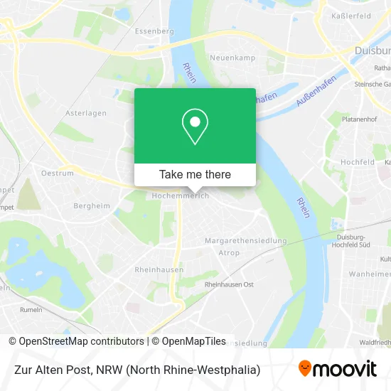 Карта Zur Alten Post