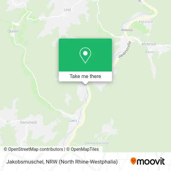 Карта Jakobsmuschel