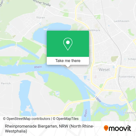 Rheinpromenade Biergarten map