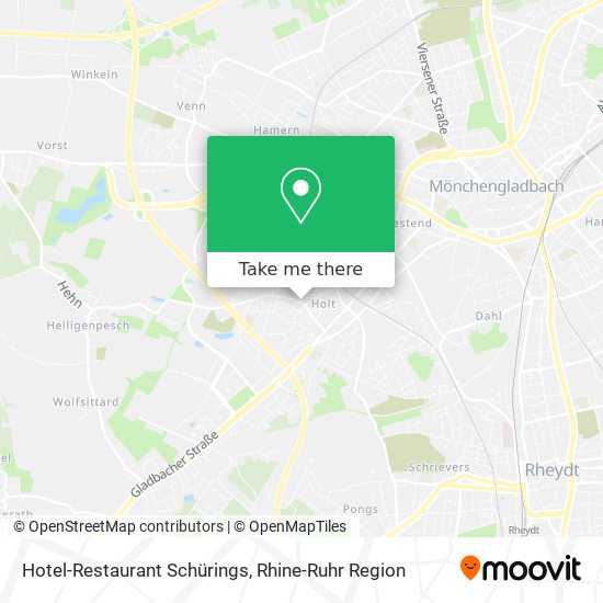 Hotel-Restaurant Schürings map