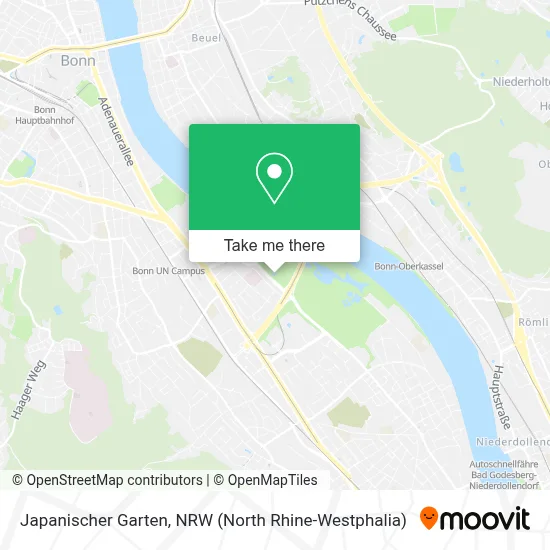 Japanischer Garten map