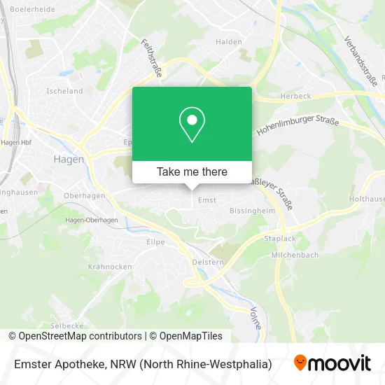 Карта Emster Apotheke