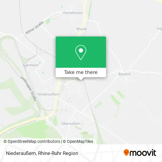 Карта Niederaußem