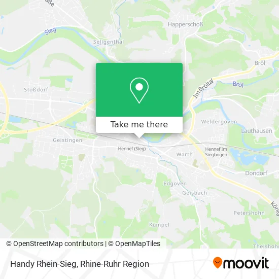 Карта Handy Rhein-Sieg