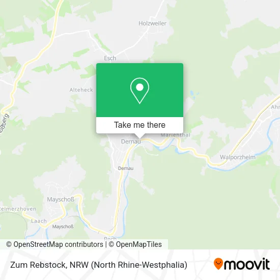 Карта Zum Rebstock