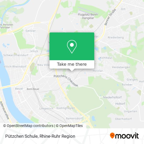 Pützchen Schule map