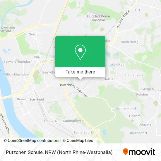 Pützchen Schule map
