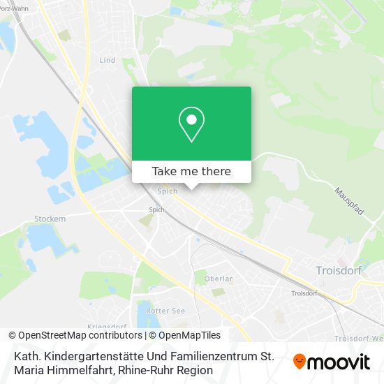Kath. Kindergartenstätte Und Familienzentrum St. Maria Himmelfahrt map