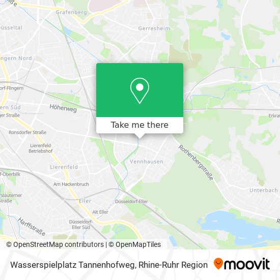 Карта Wasserspielplatz Tannenhofweg