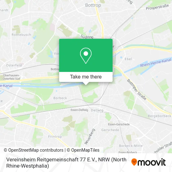 Карта Vereinsheim Reitgemeinschaft 77 E.V.