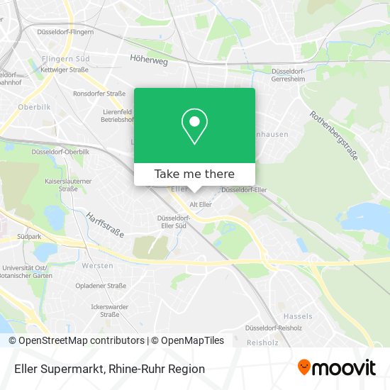 Eller Supermarkt map