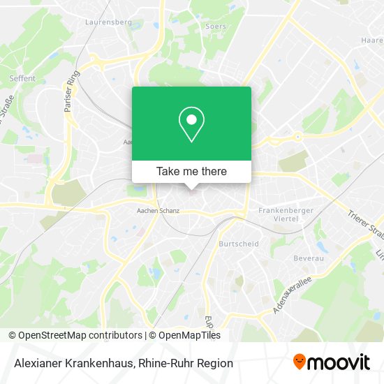 Alexianer Krankenhaus map