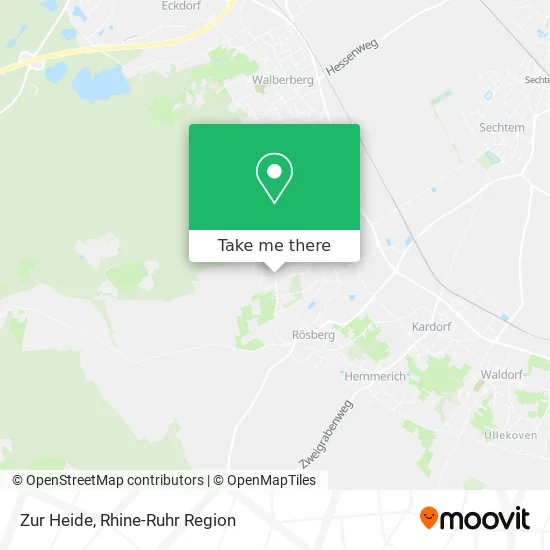 Карта Zur Heide