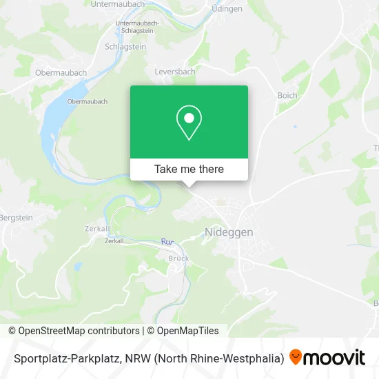 Sportplatz-Parkplatz map