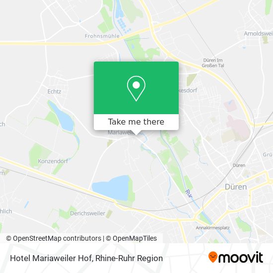 Hotel Mariaweiler Hof map