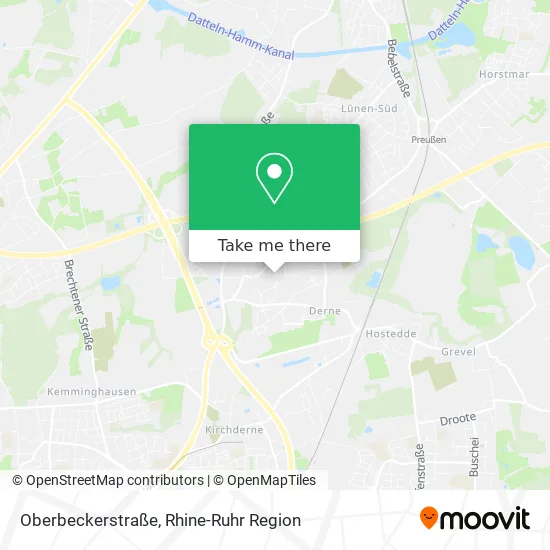 Карта Oberbeckerstraße