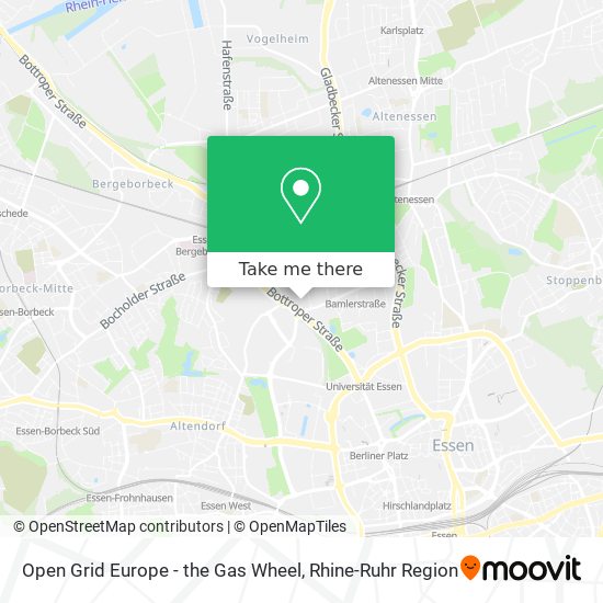 Open Grid Europe - the Gas Wheel map