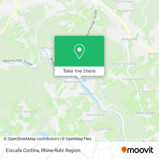 Карта Eiscafe Cortina