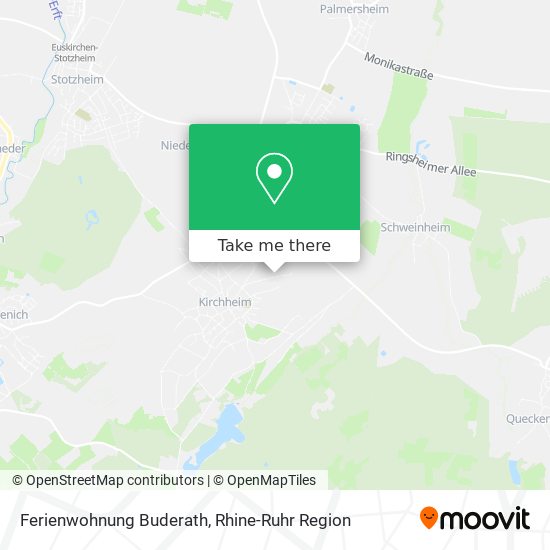 Ferienwohnung Buderath map