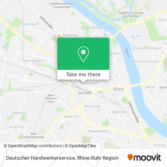 Deutscher Handwerkerservice map