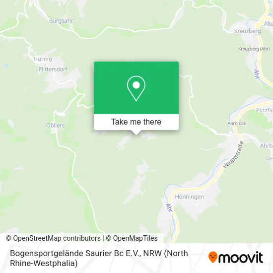 Карта Bogensportgelände Saurier Bc E.V.