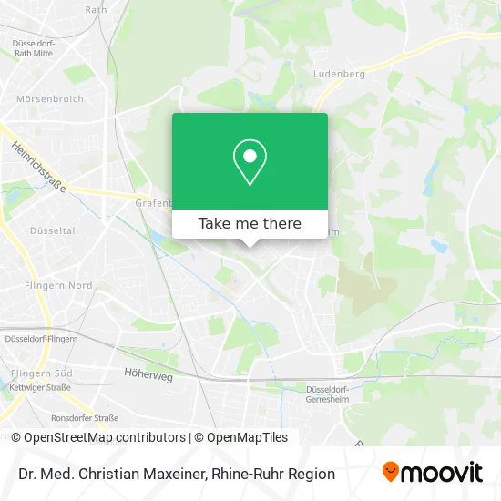 Карта Dr. Med. Christian Maxeiner