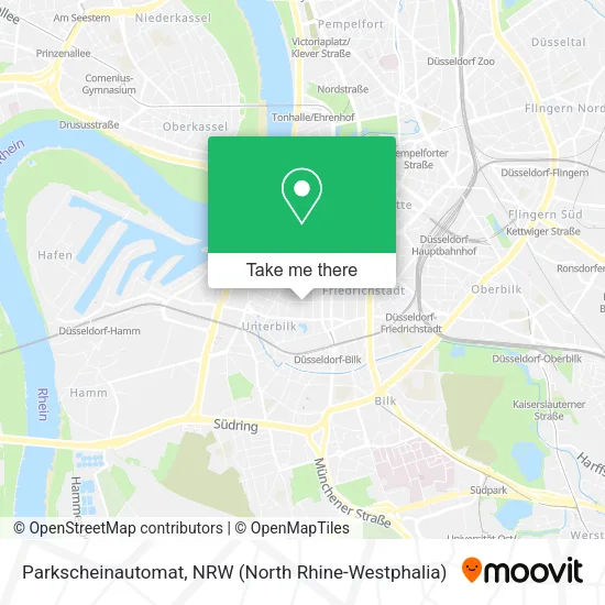 Карта Parkscheinautomat