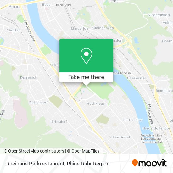 Rheinaue Parkrestaurant map