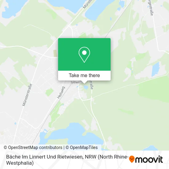 Карта Bäche Im Linnert Und Rietwiesen