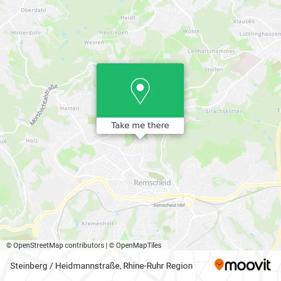 Карта Steinberg / Heidmannstraße