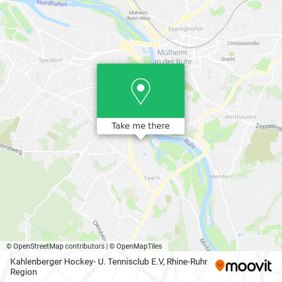 Kahlenberger Hockey- U. Tennisclub E.V map