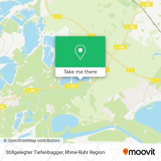 Stillgelegter Tiefenbagger map