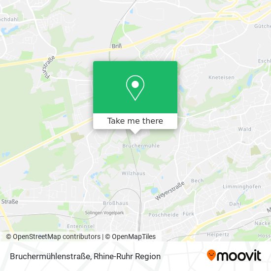 Bruchermühlenstraße map