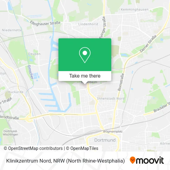 Klinikzentrum Nord map