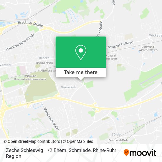 Zeche Schleswig 1 / 2 Ehem. Schmiede map